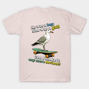 SK8R BOI Meme Design T-Shirt